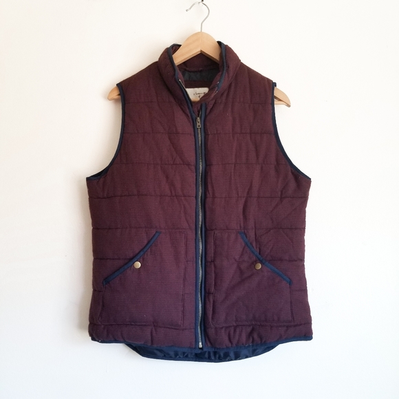 a new day Jackets & Blazers - A New Day Plaid Vest